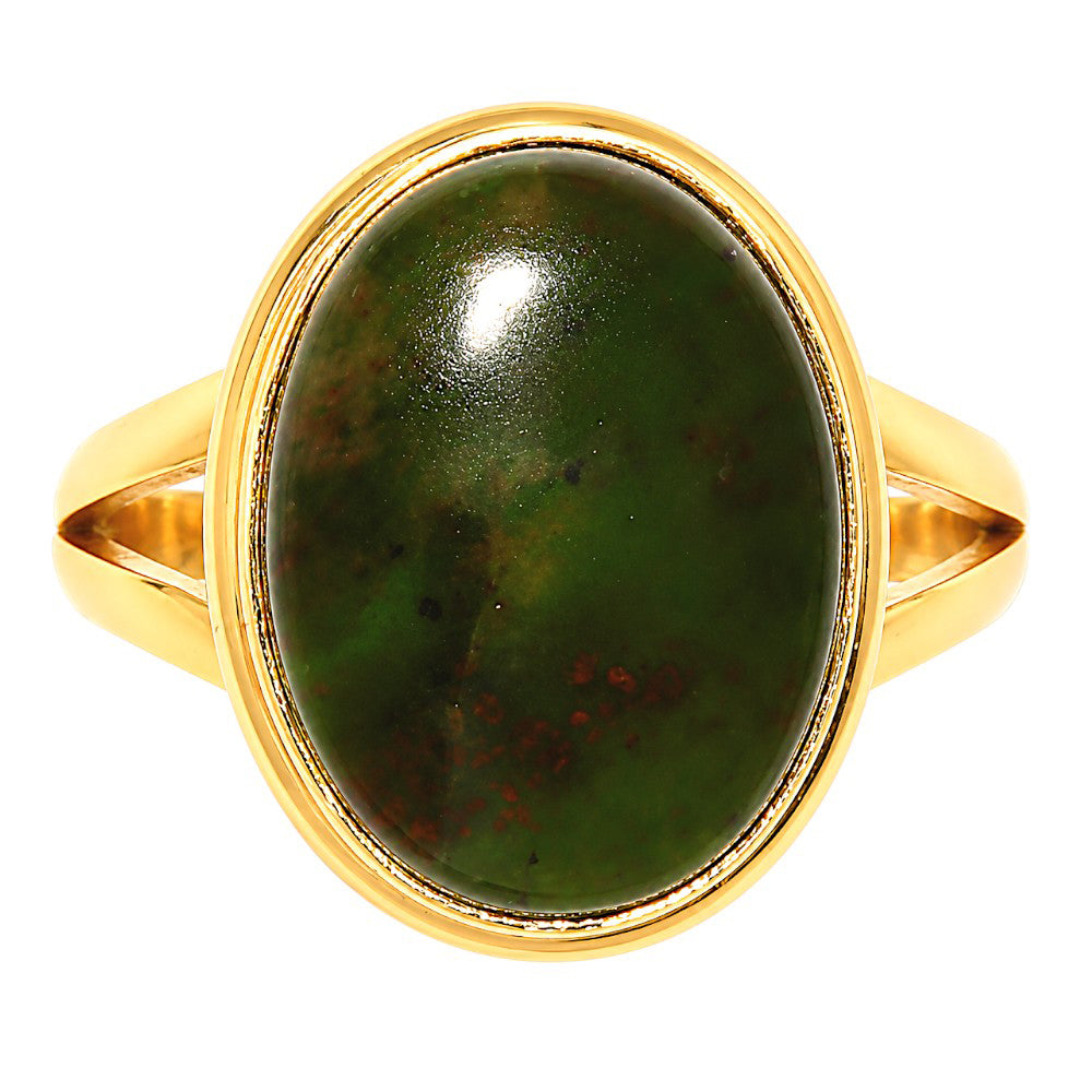 Chrome Chalcedony Ring size-8 RM-1008 TR01788