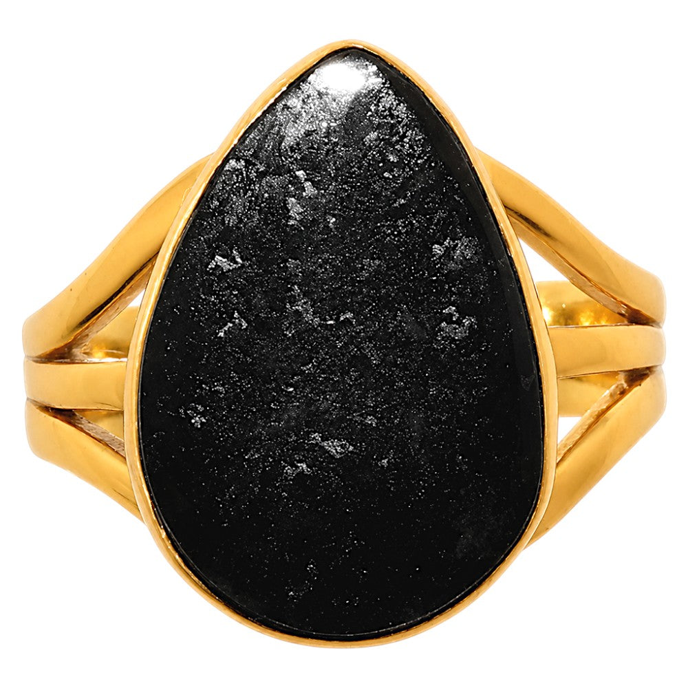 Nuummite Ring size-6 RM-1003 TR01800