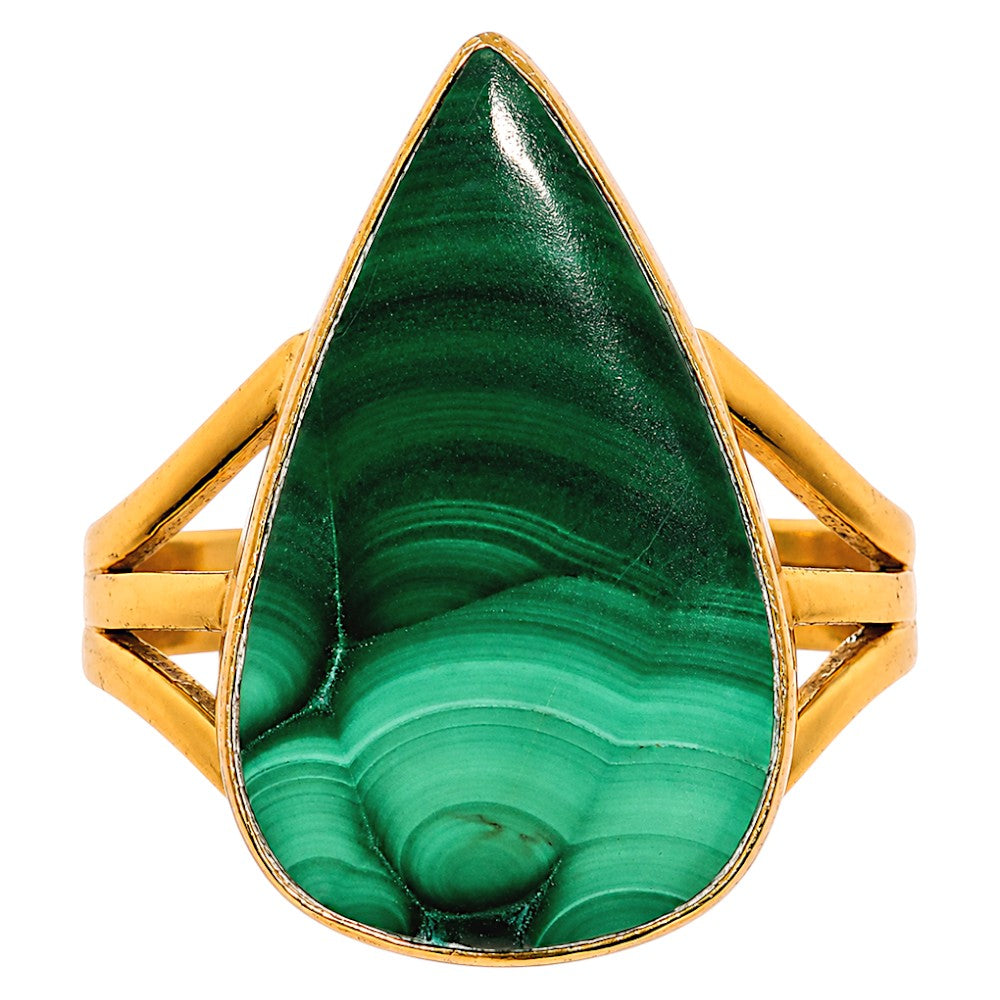 Malachite Eye Ring size-9 RM-1003 TR01805