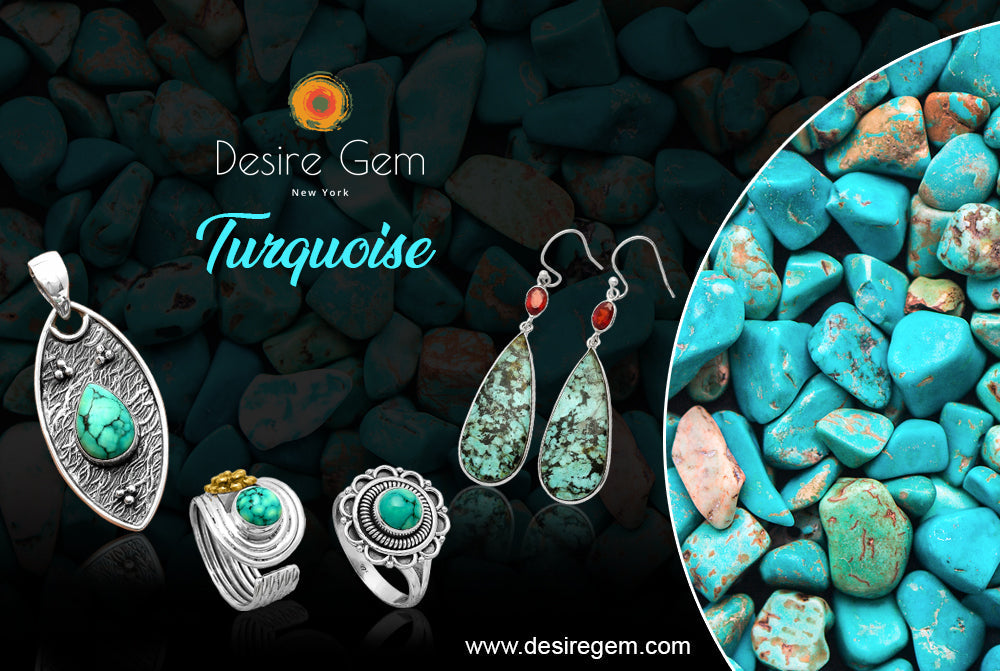 Natural Turquoise Gemstone Healing Properties, Birthstone, Benefits, Origin, and 925 Sterling Silver Jewelry