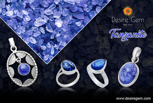 The Allure of Natural Tanzanite: Healing Properties, Birthstone Significance & Sterling Silver Jewelry Designs