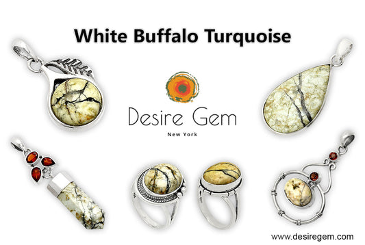 Authentic White Buffalo Turquoise: A Gemstone of Unique Beauty and Rarity