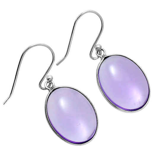 Premium Amethyst Cab Earrings E-1001 11-EE10064