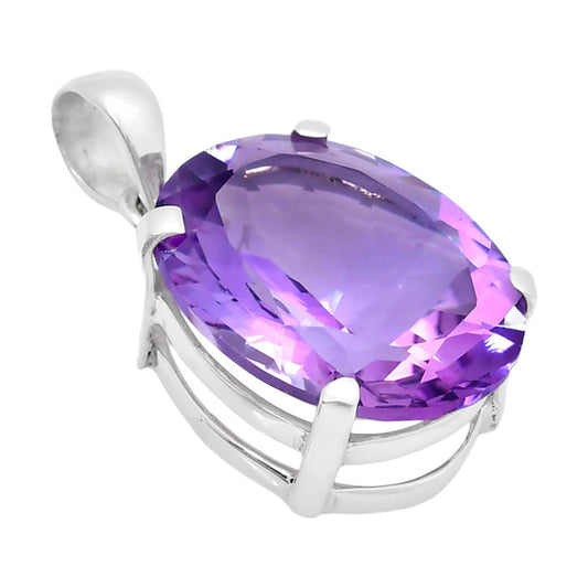 Premium Quality Amethyst - Brazil Pendant P-1013 11-EP10027