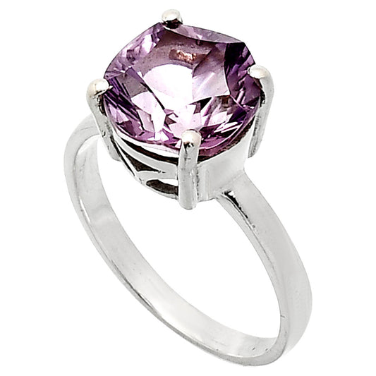 Fancy Cut Premium African Amethyst Ring size-7.5 R-1019 11-ER10026