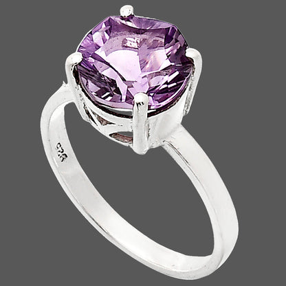 Fancy Cut Premium African Amethyst Ring size-9 R-1019 11-ER10038