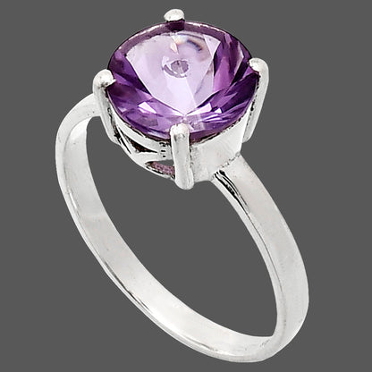Fancy Cut Premium African Amethyst Ring size-9.5 R-1019 11-ER10044