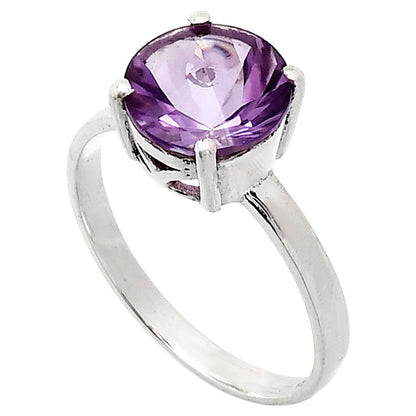 Fancy Cut Premium African Amethyst Ring size-9.5 R-1019 11-ER10044