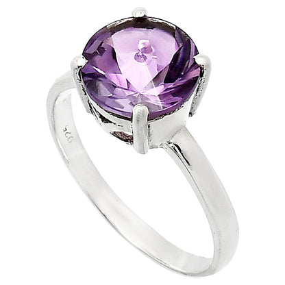Fancy Cut Premium African Amethyst Ring size-9.5 R-1019 11-ER10045