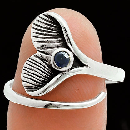 Premium Quality Mermaid Tail Charm - Amethyst Ring size-9 R-1070 11-ER10067