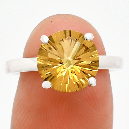 Fancy Cut Premium Natural Citrine Ring size-9.5 R-1019 12-ER10083