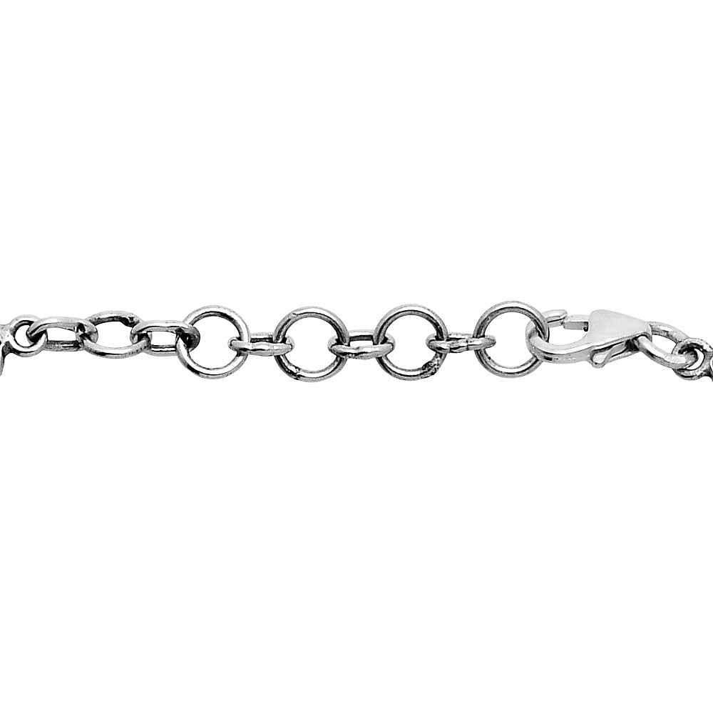 Premium Sky Blue Topaz Checker Briolette Bracelet B-1001 13-EB10064
