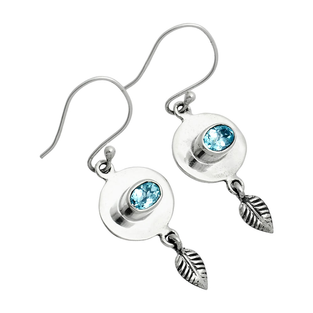 Premium Quality Sky Blue Topaz Earrings E-1230 13-EE10142