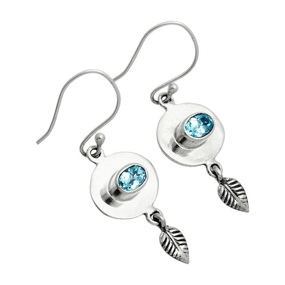 Premium Quality Sky Blue Topaz Earrings E-1230 13-EE10142