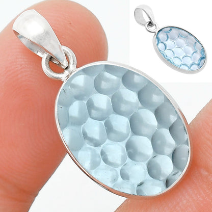 Fancy Cut Premium Sky Blue Topaz Pendant P-1001 13-EP10059