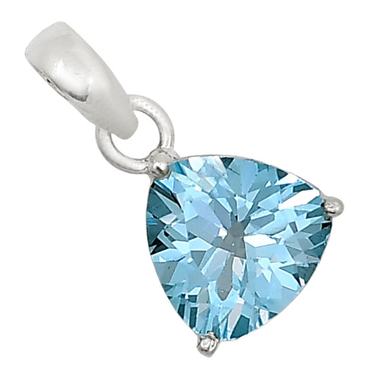 Sky Blue Topaz Pendant P-1013 13-EP11065