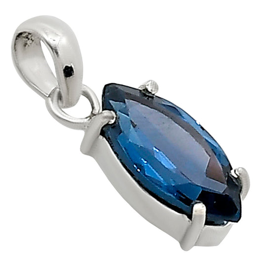 London Blue Topaz Pendant P-1013 13-EP11079