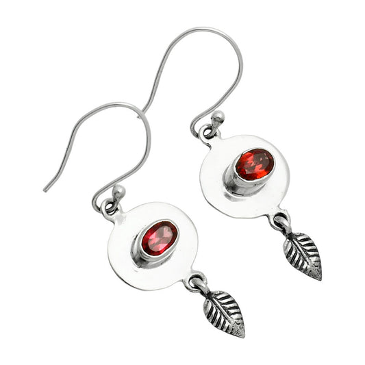 Premium Quality Hessonite Garnet - Madagascar Earrings E-1230 14-EE10158