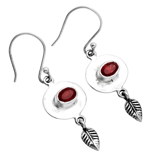 Premium Quality Hessonite Garnet - Madagascar Earrings E-1230 14-EE10164