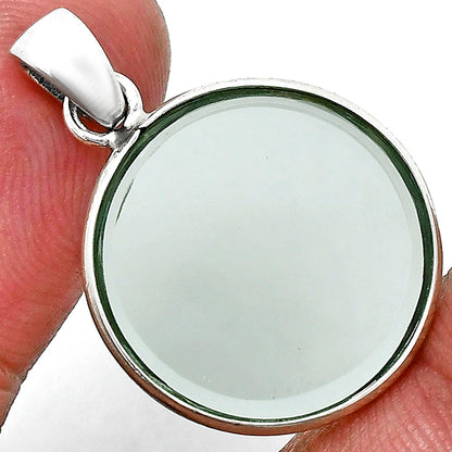 Premium Quality Prasiolite Pendant Earrings Set T-1015 16-ET10012