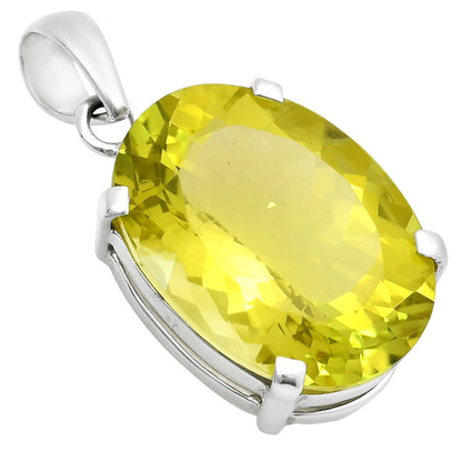 Premium Quality Natural Green Gold Pendant P-1013 19-EP10084