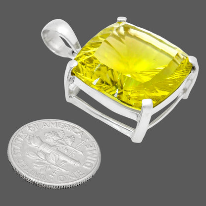 Premium Quality Natural Green Gold Pendant P-1013 19-EP10086