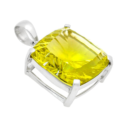 Premium Quality Natural Green Gold Pendant P-1013 19-EP10086