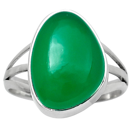 Premium Quality Natural Green Onyx Ring size-7 R-1003 21-ER10300