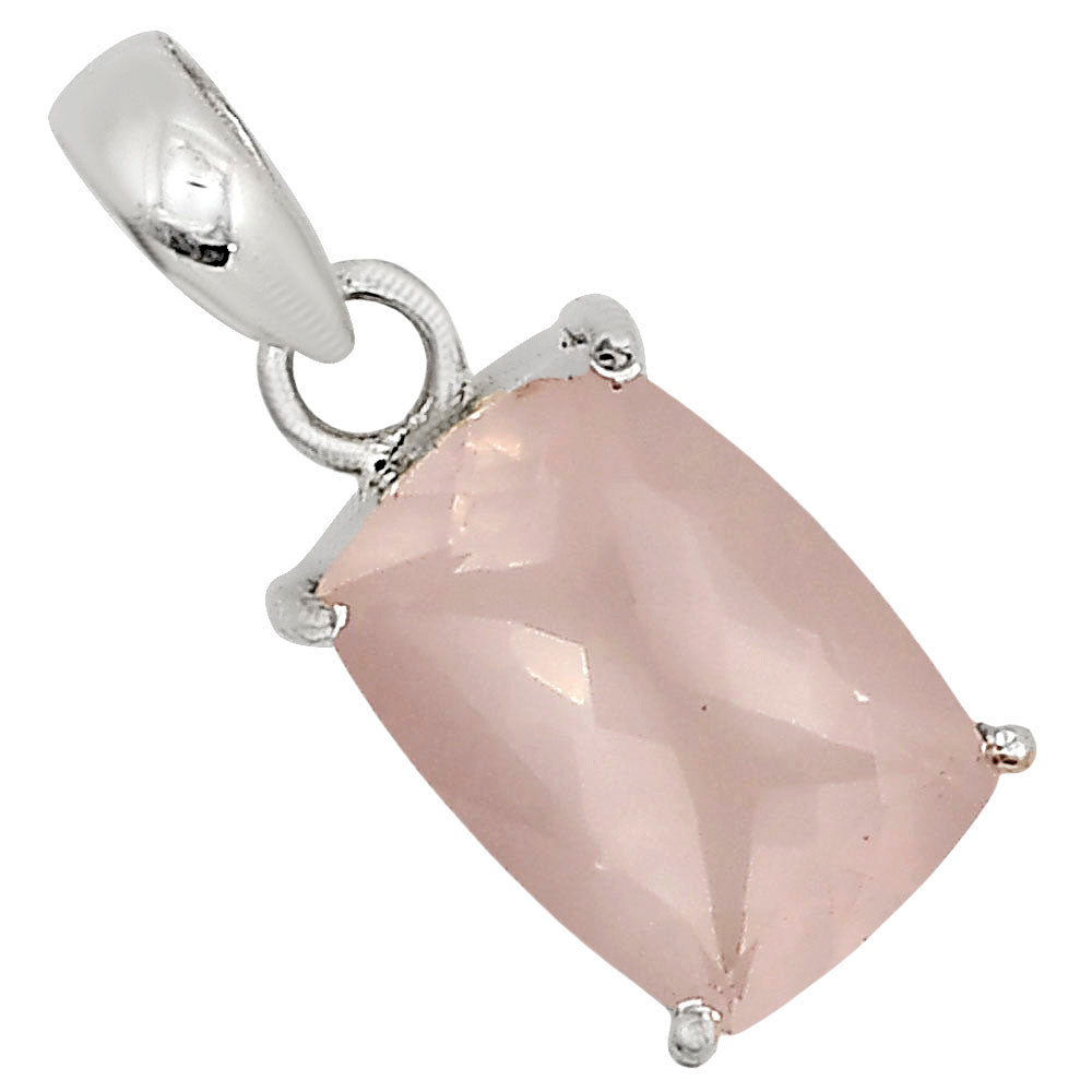 Rose Quartz Pendant P-1013 22-EP11093