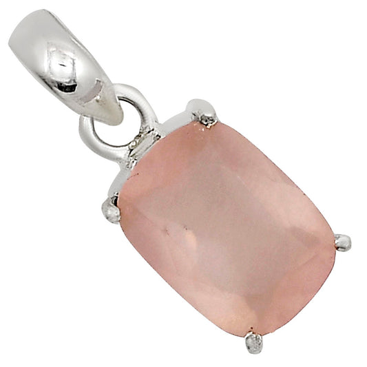 Rose Quartz Pendant P-1013 22-EP11095