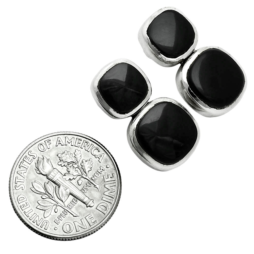 Premium Quality Black Onyx - Brazil Earrings E-1252 23-EE10236
