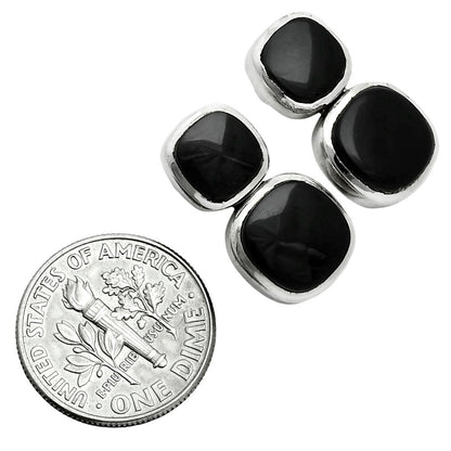 Premium Quality Black Onyx - Brazil Earrings E-1252 23-EE10236