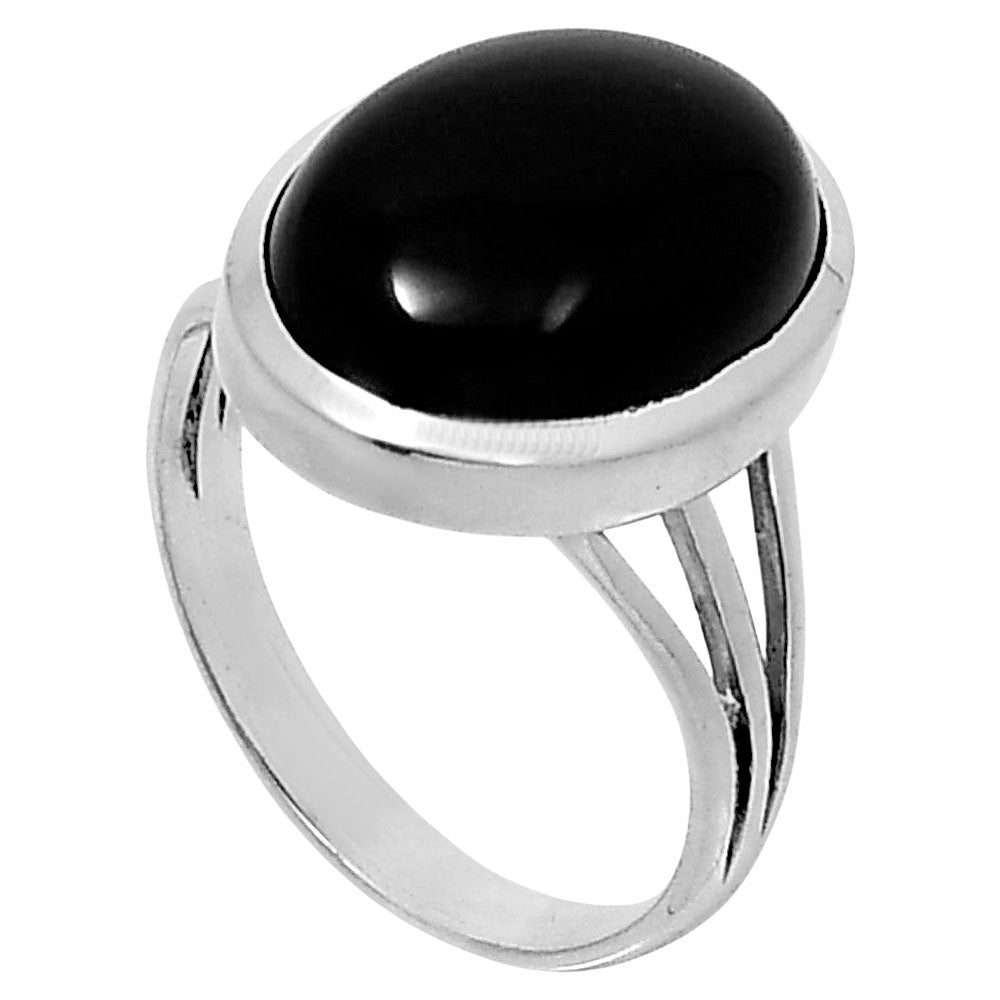 Premium Quality Black Onyx - Brazil Ring size-8 R-1006 23-ER10377