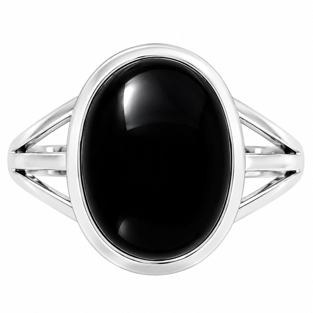 Premium Quality Black Onyx - Brazil Ring size-9 R-1006 23-ER10382