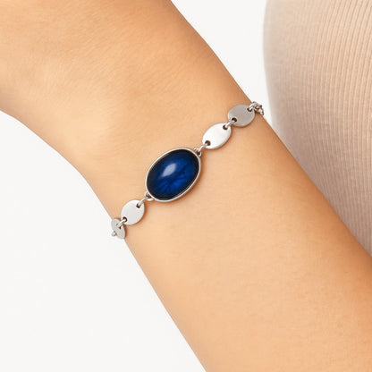 Premium Blue Fire Labradorite - Madagascar Bracelet B-1044 24-EB10108