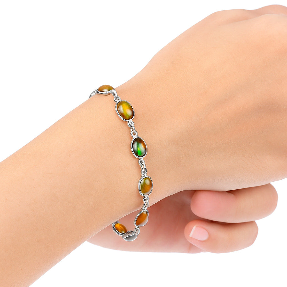 Premium Quality Ethiopian Opal Bracelet B-1001 25-EB10114