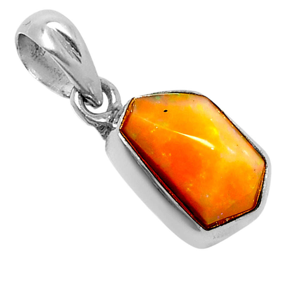 Premium Quality Ethiopian Opal Rough Pendant P-1001 25-EP10116