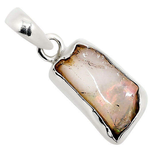 Ethiopian Opal Rough Pendant P-1001 25-EP11214