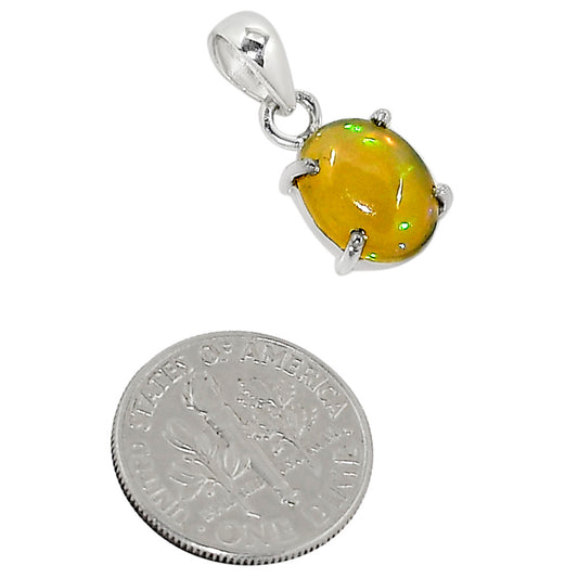 Ethiopian Opal Pendant P-1013 25-EP11240