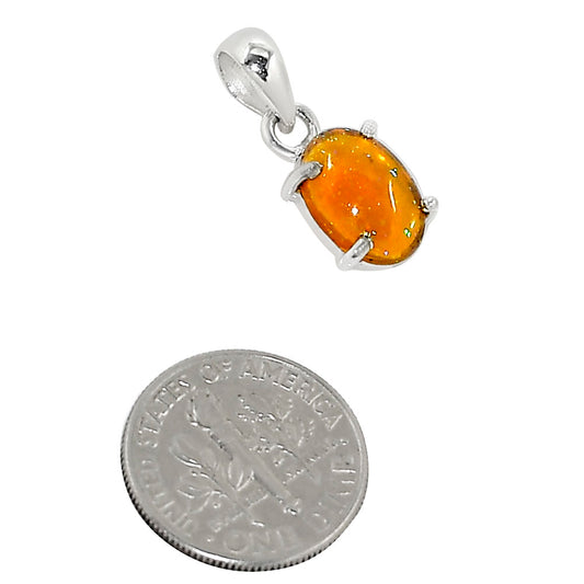 Ethiopian Opal Pendant P-1013 25-EP11242