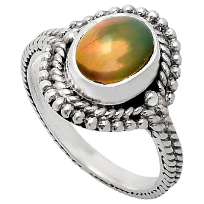 Premium Quality Ethiopian Opal Ring size-6 R-1729 25-ER10456