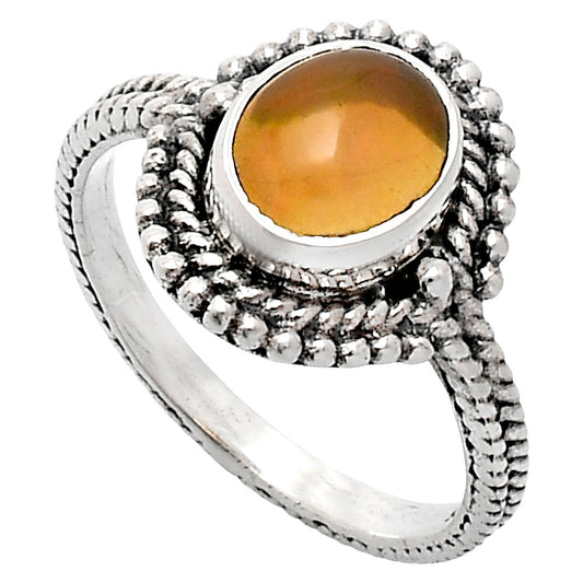 Premium Quality Ethiopian Opal Ring size-8 R-1729 25-ER10457