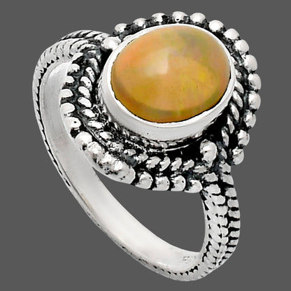 Premium Quality Ethiopian Opal Ring size-6 R-1729 25-ER10461