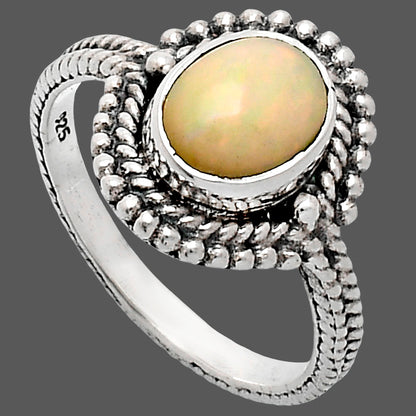 Premium Quality Ethiopian Opal Ring size-8 R-1729 25-ER10464
