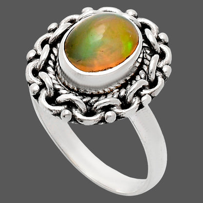 Premium Quality Ethiopian Opal Ring size-7 R-1667 25-ER10467