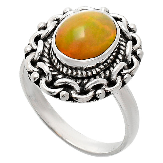 Premium Quality Ethiopian Opal Ring size-6 R-1667 25-ER10468