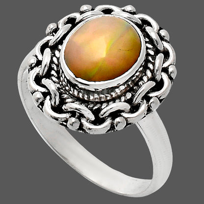 Premium Quality Ethiopian Opal Ring size-8 R-1667 25-ER10469