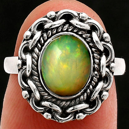Premium Quality Ethiopian Opal Ring size-7 R-1667 25-ER10472