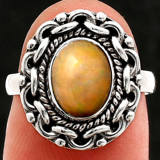 Premium Quality Ethiopian Opal Ring size-6 R-1667 25-ER10474