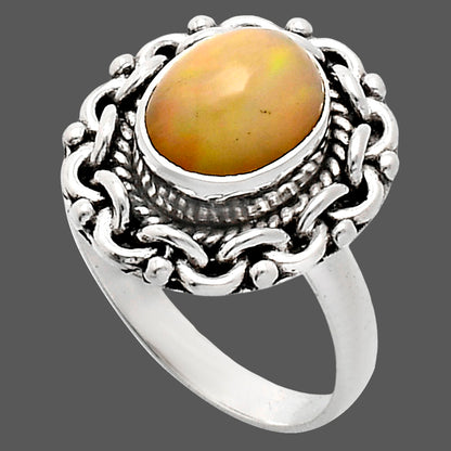 Premium Quality Ethiopian Opal Ring size-6 R-1667 25-ER10477
